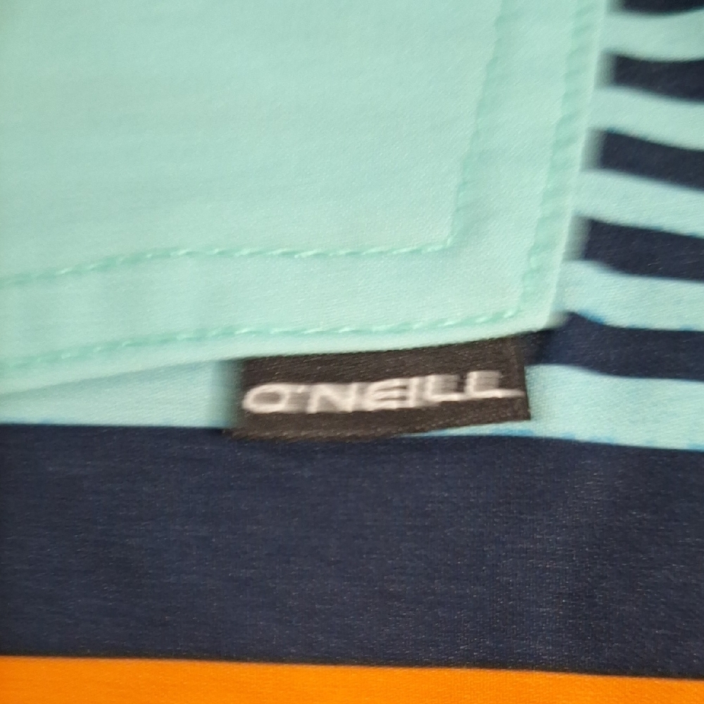 O'Neill Blue and Orange Board Shorts - Picture 5 of 6